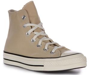 Converse A03446C Chuck 70 High Top Lace Up Unisex Trainers Sand UK 4 - 12