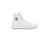 Converse A04295C Chuck Taylor All Star Move Platform FOUNDATIONAL Leather Women White/Black/White UK 9