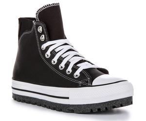 Converse A04480C All Star City Trek Waterproof Ankle Boot Black White UK 5 - 11