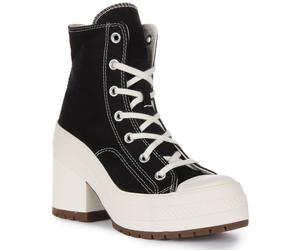 Converse A05348C Chuck 70 De Luxe Hi Heel Sneaker Womens Boot In White UK 3 - 8