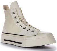 Converse A06436C Chuck 70 De Luxe Squared Platform Mens Trainer White UK 9 - 12