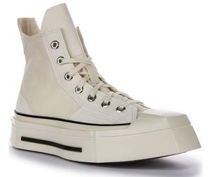 Converse A06436C Chuck 70 De Luxe Squared Platform Mens Trainer White UK 9 - 12