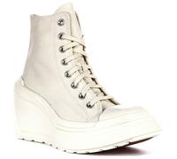 Converse A06479C Hi Lace Up Wedege Womens Trainer In White UK 3 - 9