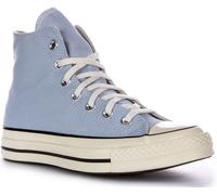 Converse A06519C Chuck 70 Cloudy Hi Top Womens Trainer In Light Blue UK 3 - 9