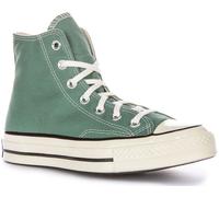Vintage Green Canvas Hi-Top Trainers 8 UK