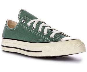 Converse A06524C Chuck 70 Vintage Low Lace up Womens Trainer Green UK 6 - 12
