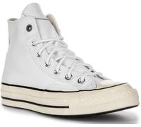 Converse A07444C Court Patch Canvas & Leather Mens Trainer White UK 6 - 12