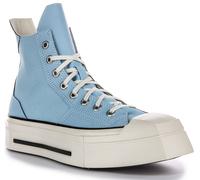 Converse A07566C Chuck 70 De Luxe Squared Mens Trainer In Sky Blue UK 9 - 11