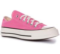 (4.5) Converse Chuck 70 Ox Unisex Fashion Trainers in Pink White