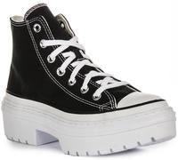 Converse Shoes (High-top Trainers) CHUCK TAYLOR ALL STAR LUGGED HEEL PLATFORM in Black 3.5