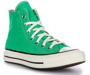 Converse A08613C Chuck 70 Vintage Canvas Womens Trainer Green UK 4 - 7