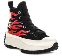 Converse A08766C Lace Up Womens Trainer In Red Size UK 3 - 6