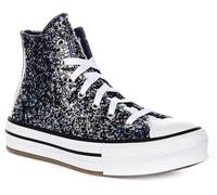 Converse A10043C All Star Glitter Sneakers Unisex Shoes Navy Multi UK 3 - 7