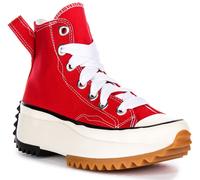 Converse A10421C Run Star Hike Hi Platform Womens Sneakers In Red White UK 3 - 6