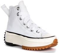 Converse A10421C Run Star Hike Hi Platform Womens Trainer Red White UK 3 - 12