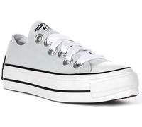 Converse A10426C All Star Platform Womens Trainers In Light Blue UK 4 - 8