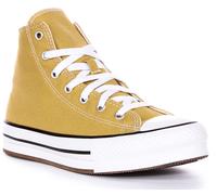 Converse A11774C Embroidered Floral Junior Girls Sneakers In White Pink UK 3 - 7