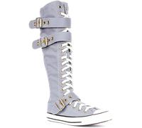 Converse Unisex Chuck Taylor All Star Canvas High-Top Trainers 5.5 (38.5) Grey