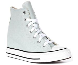 Converse A11908C All Star Hi Wedge Platform Womens Trainer White UK 3 - 8
