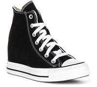 (6) Converse Ctas Wedge Hi Womens Casual Trainers in Black White