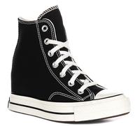 Converse A12562C Chuck Hi 70 Wedge Platform Womens Trainer In White UK 3 - 8