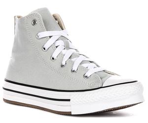 Converse A13122C Ct Lace Up Junior Womens Trainer In Light Blue UK 3 - 7