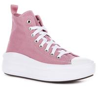 Converse A13128C Ct As Move Hi Clifsde Junior Girls Trainers In Rose UK 3 - 7