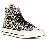 Converse A13436C Chuck 70 Glow In The Dark Unisex Trainers In Leopard UK 4 - 8