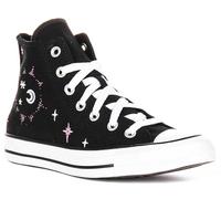 Converse A13513C Men's Ct As Hi Blueberry Ice Glow Trainers, Black Pink, 6 Women/4 Men