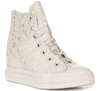 Converse A14938C Ct As Lift Wedge Platform Womens Trainers In Leopard UK 3 - 8