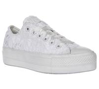 Converse A15005C Women's Ct As Lift Ox Chochete Star Lc Trainers, White, 6.5