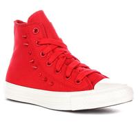 Converse A15506C Chuck Taylor Lace Up Spikes Womens Trainers In Red UK 3 - 8