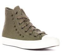 Converse A15506C Chuck Taylor Lace Up Spikes Womens Trainers In Red UK 3 - 8