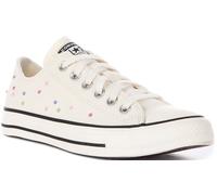 Converse A17872C Lace Up Womens Trainer In White Multi UK 3 - 8
