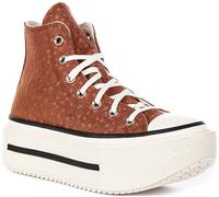Converse A17883C Chuck Taylor All Star Lace Up Womens Trainer In Brown UK 3 - 8