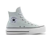 Converse All Star Chuck Taylor Platform, ModelloA11873C, High-Top Sneakers in Aqua Green Canvas, aqua green, 7 UK