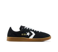 Converse All Star Classic Trainer Suede Low-Top Shoe In Black, Size 7.5