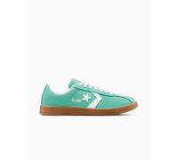 Converse All Star Classic Trainer Suede Low-Top Shoe In Green, Size 7.5