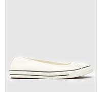 Converse All Star Dainty Ballet Trainers in Off-White UK 4 (EU 37)