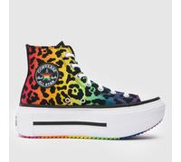 Converse All Star Double Stack Pride Trainers in Multi UK 11 (EU 45)