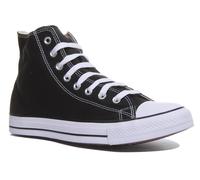 Converse All Star Hi All Star Hi Top Canvas Womens Trainer In Black UK 3 - 7