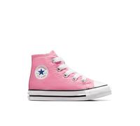 Converse All Star Hi Infant Canvas Trainers Pink Canvas - 4 Infant UK