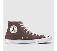 Converse All Star Hi Trainers in Brown UK 12 (EU 46½)