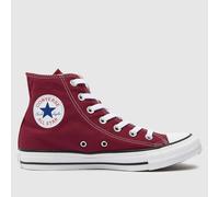 Converse Men's All Star Hi Trainers Red 7 US