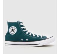 Converse All Star Hi Trainers in Dark Green UK 9 (EU 42½)