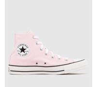 Converse All Star Hi Trainers in Pale Pink UK 3 (EU 35)