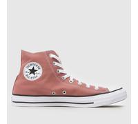 Converse All Star Hi Trainers in Pink UK 12 (EU 46½)