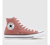 Converse All Star Hi Trainers in Pink UK 4 (EU 36½)