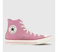 Converse All Star Hi Trainers in Pink UK 5 (EU 37½)