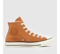 Converse Womens Chuck Taylor All Star Hi Cozy Suede Trainers Gingersnap/Egret/Egret 5
